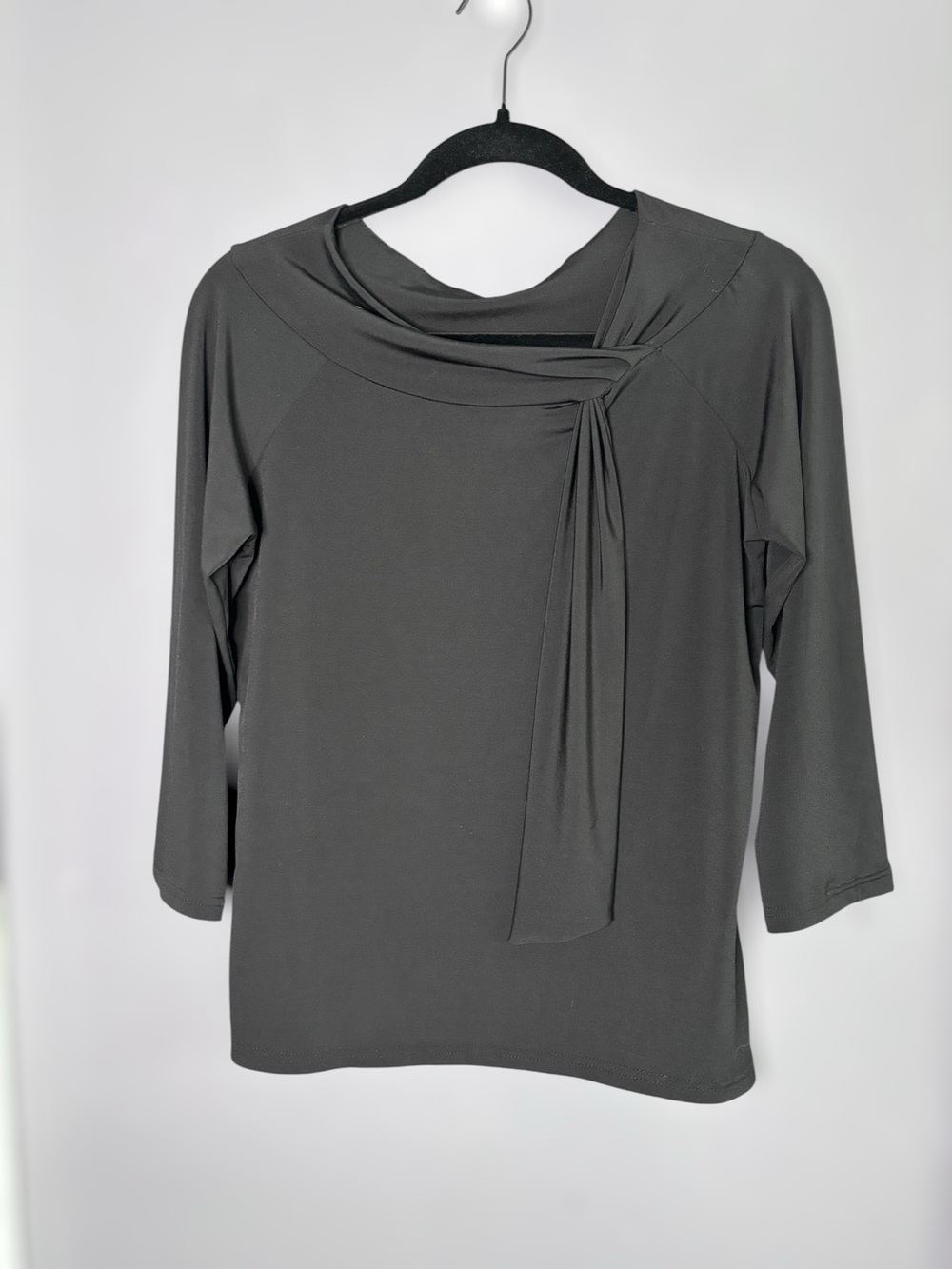 Jason Maxwell Black Bow Detail Blouse Medium